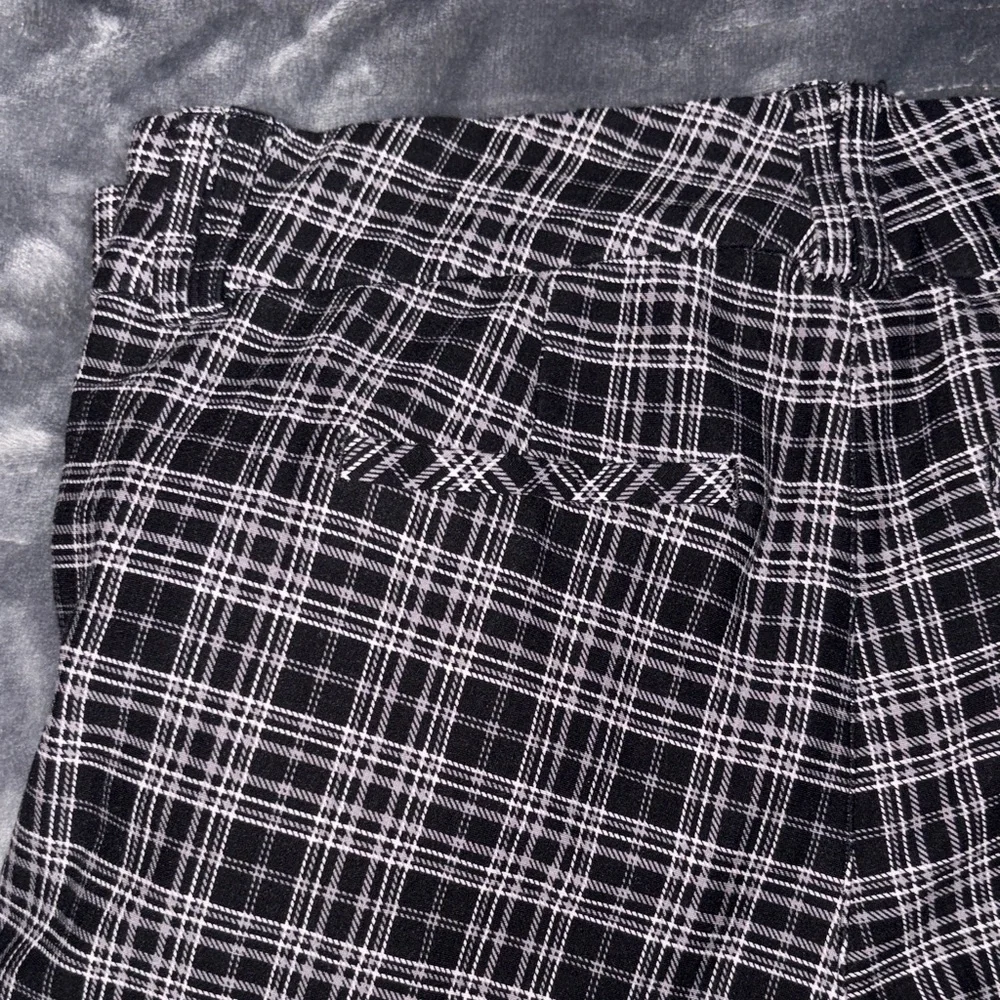 Studio by Torrid Monochrome Plaid Trousers - Straight - Picture 7 of 11